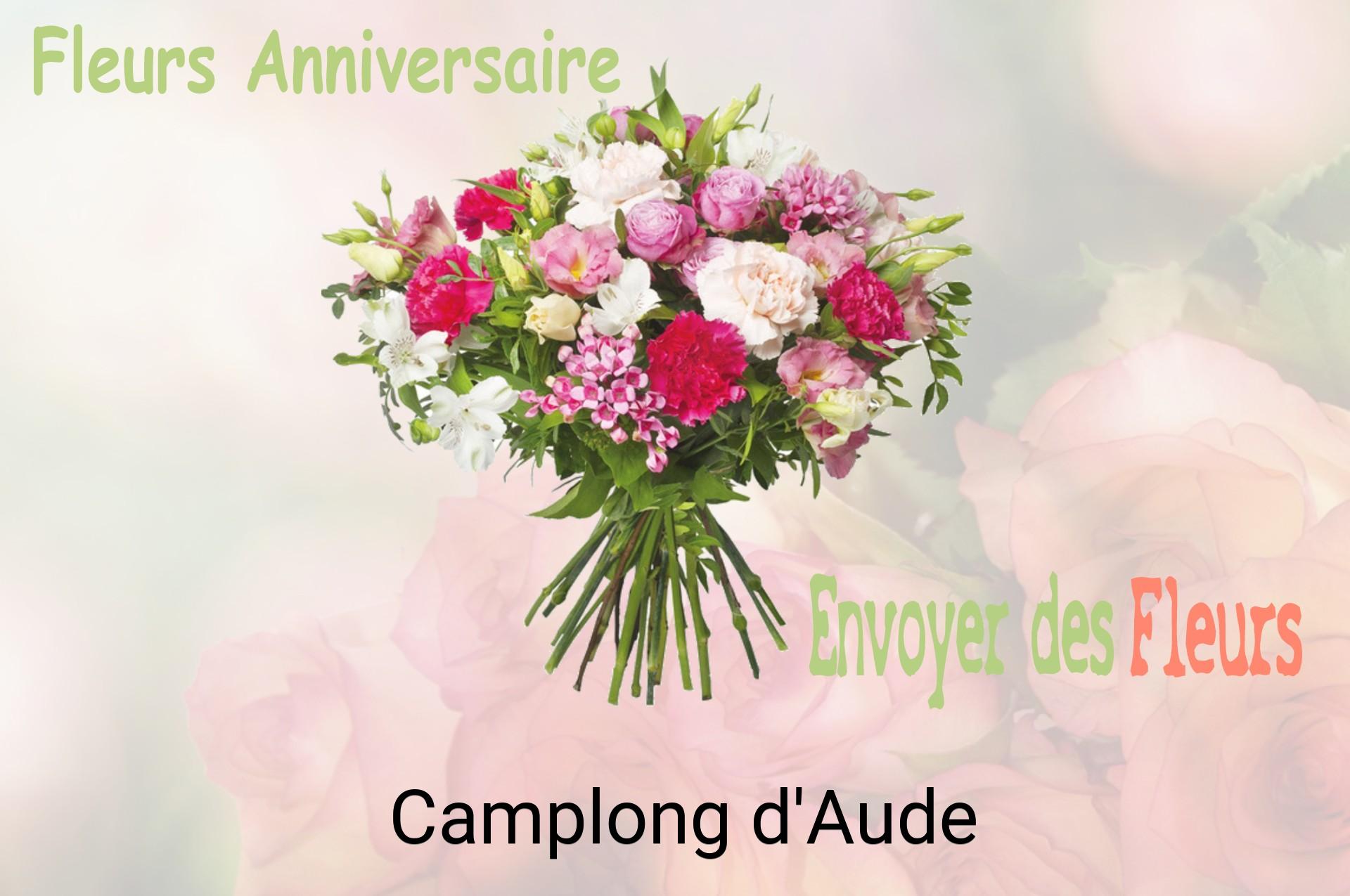 Bouquet de fleurs d’anniversaire livré à Camplong-d'Aude